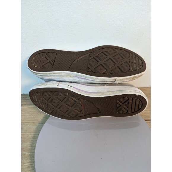 Converse All Star 566101C Gray Pearl Womens Sneakers Shoes Padded Ankle Sz US 10 - Picture 10 of 11